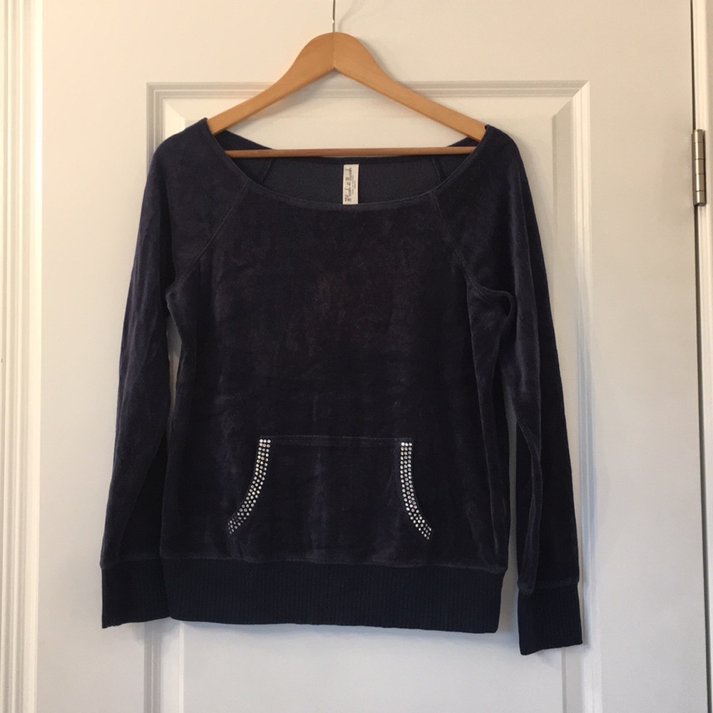 Venus velour sweatshirt